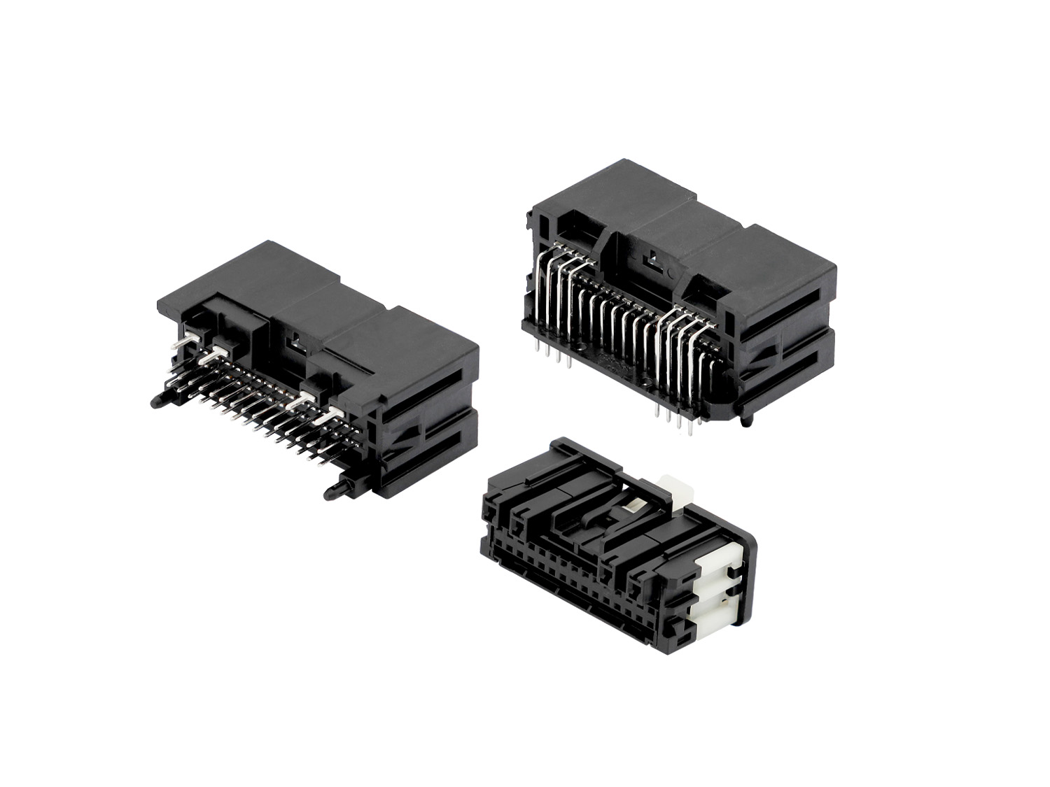 2043 Three Rows Three Rows Series 2.00mm Pitch (.079＂) 線對(duì)板連接器