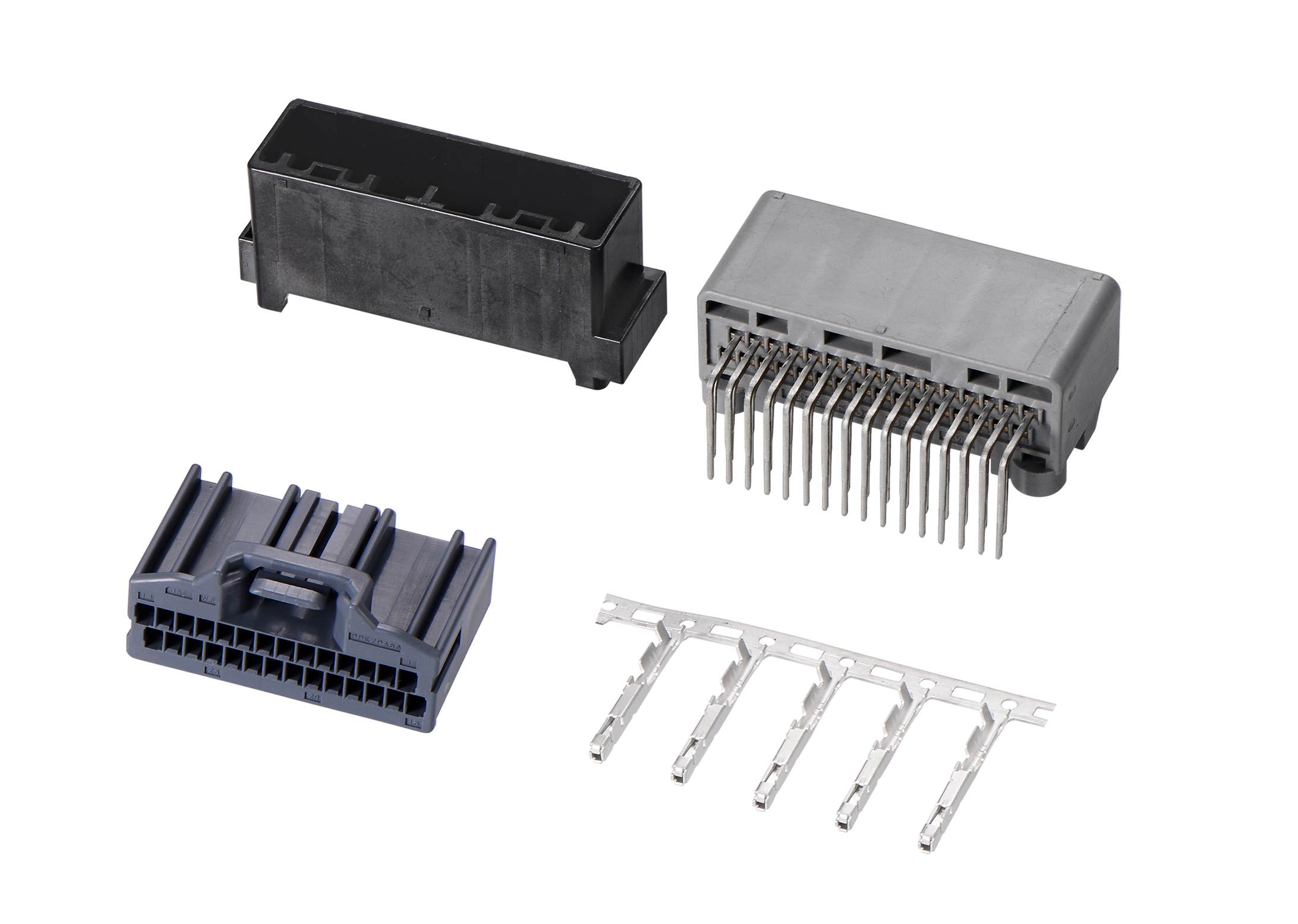 2201  Series2.20mm Pitch (.087＂) 线对板连接器