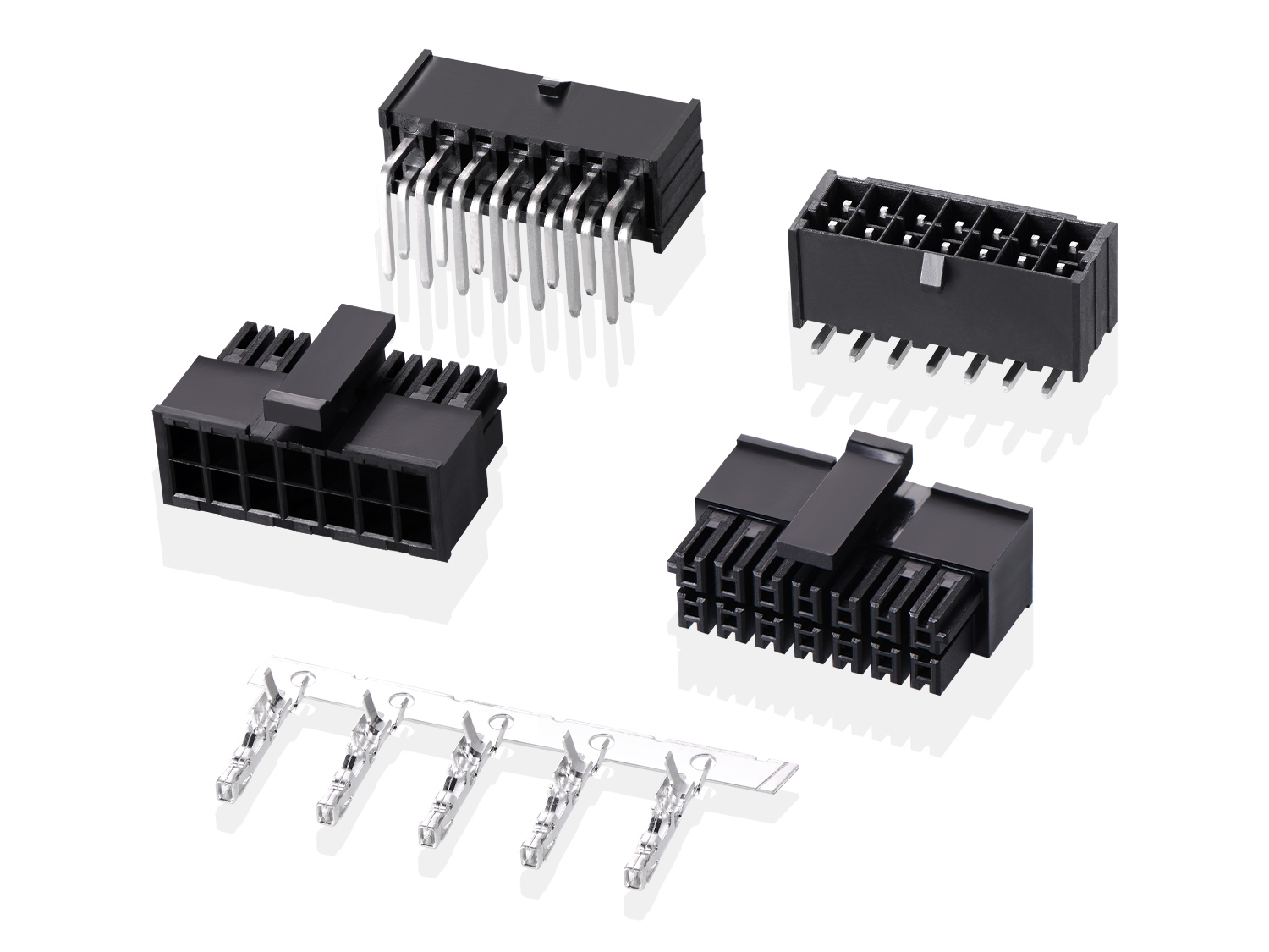 2543  Series 2.54mm Pitch (.100) Wire to Board Connectors