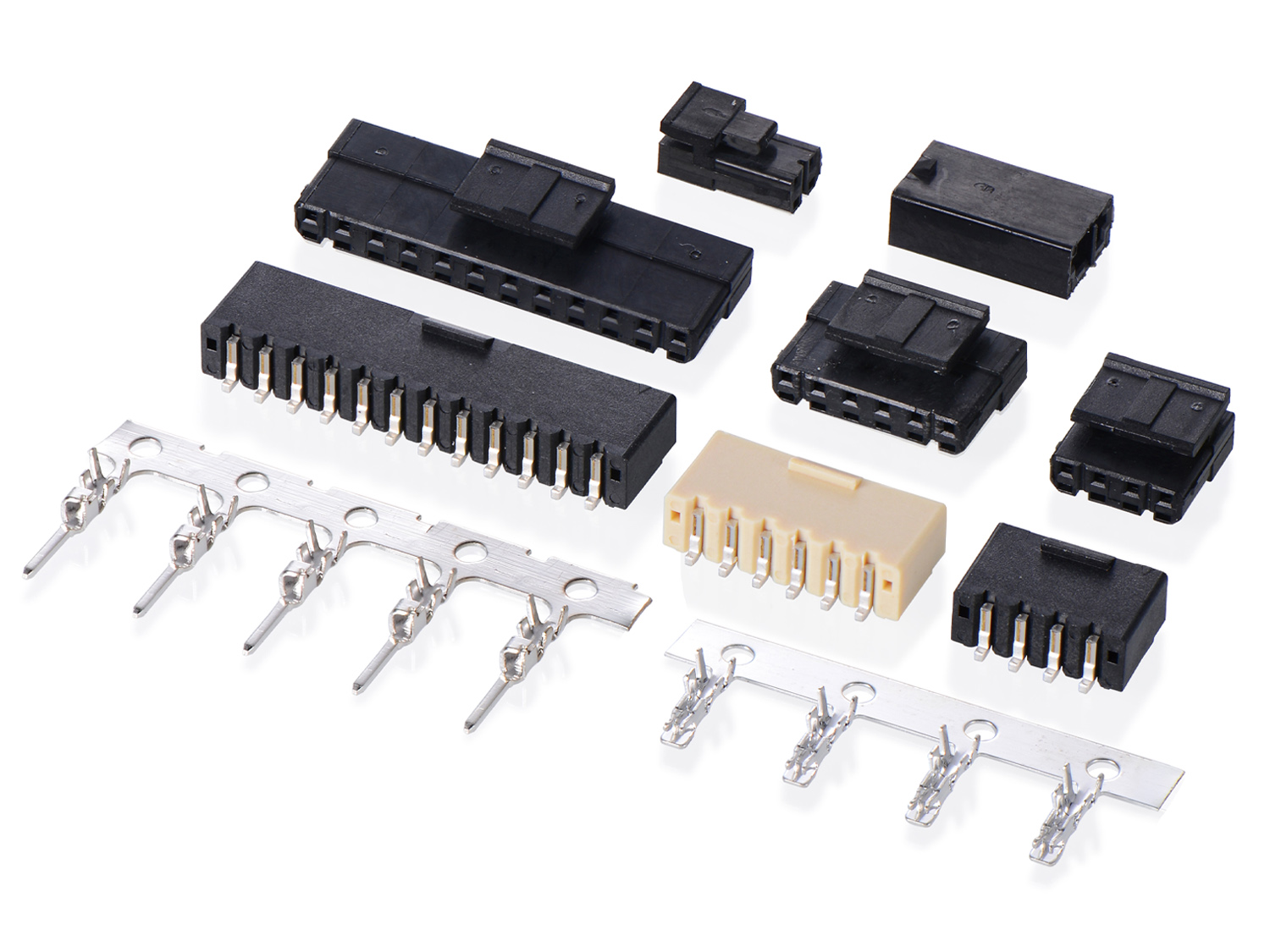 1804 Series 1.80mm Pitch (.071＂) 線對板連接器